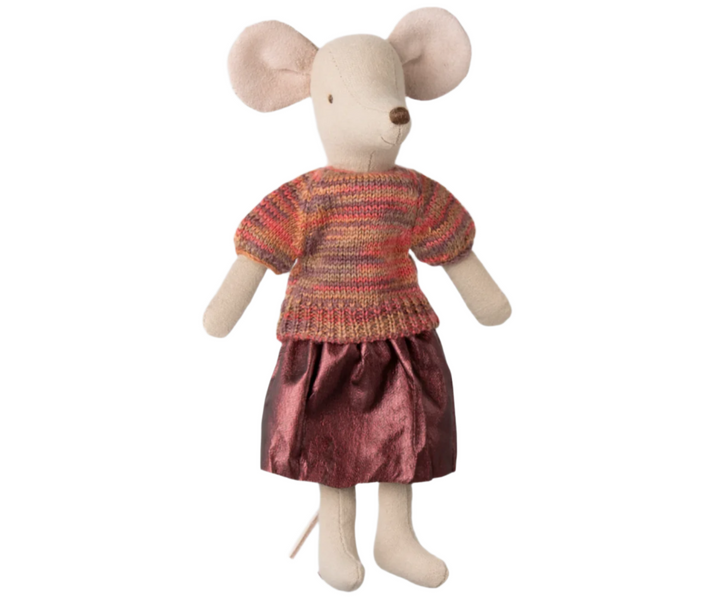 Skirt and knitted blouse, Mum mouse
