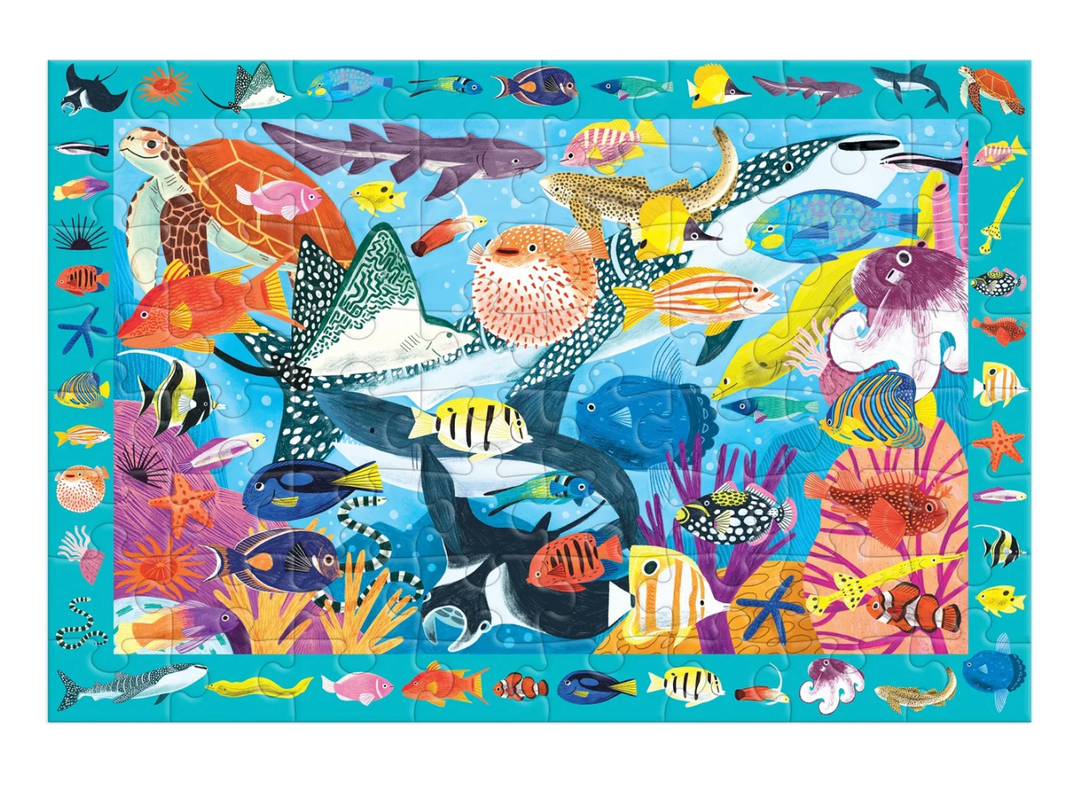 Coral Reef 64 Piece Search and Find Puzzle