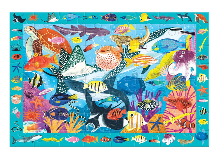 Coral Reef 64 Piece Search and Find Puzzle
