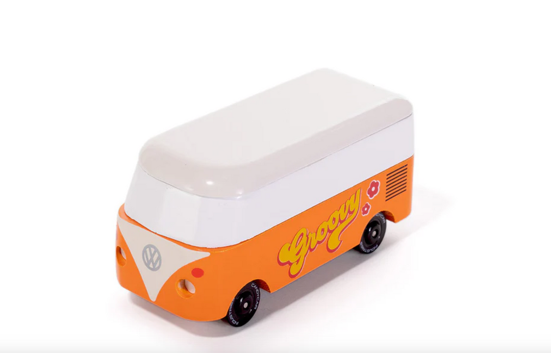 VW T1 Groovy Orange
