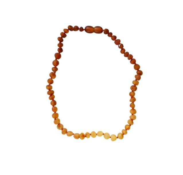 Raw Baltic Amber + Sunflower Necklace