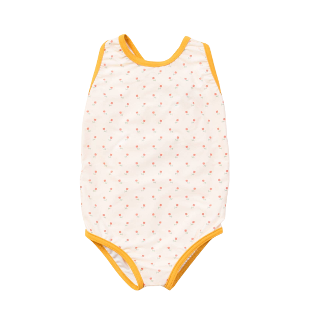 One Piece Swimsuit - Tiny Roses