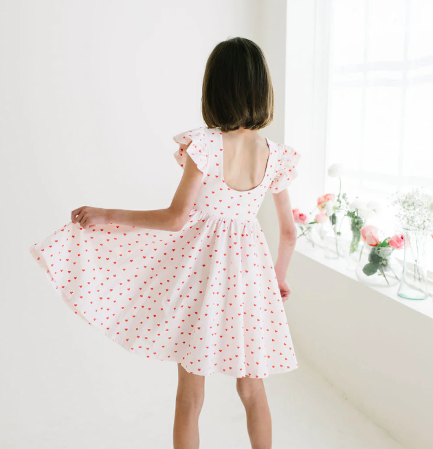 Olivia Dress in Sweetheart