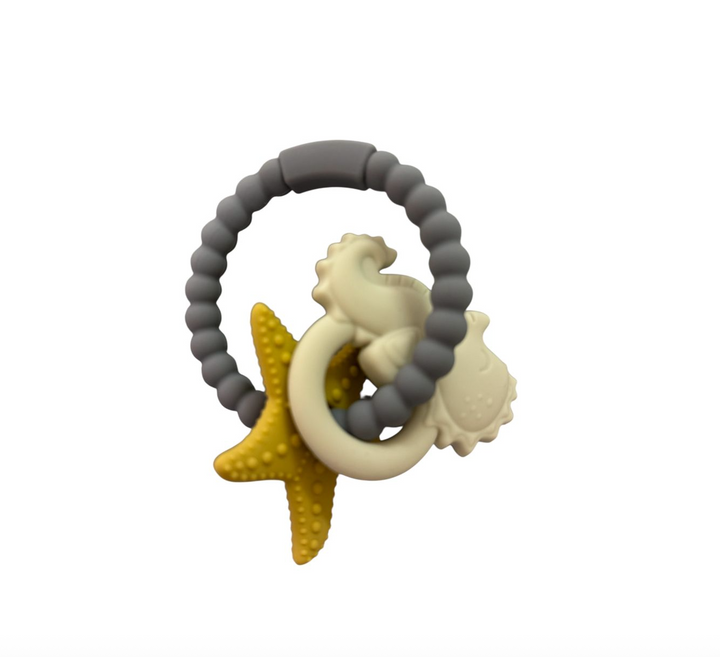 Seahorse Silicone Teething Ring