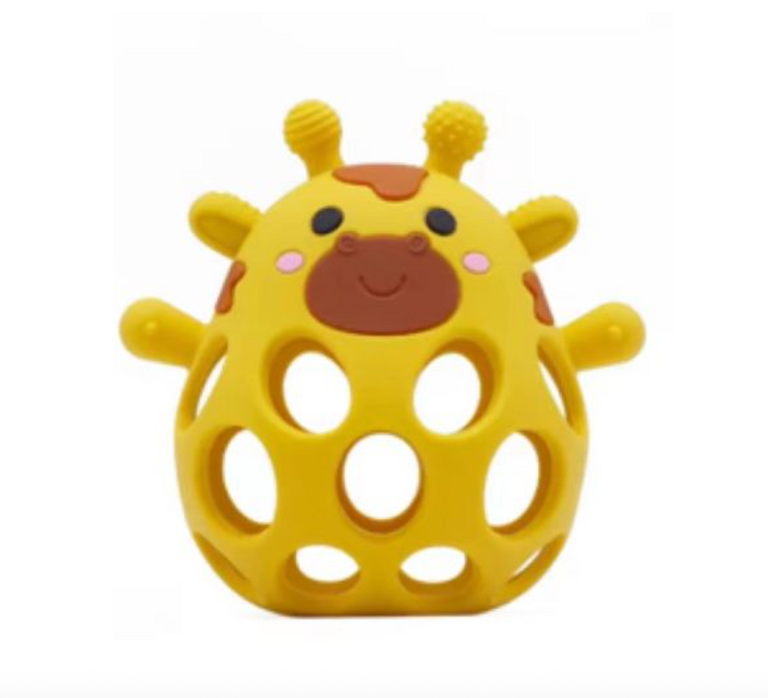 Funny 3D Giraffe Teether Silicone