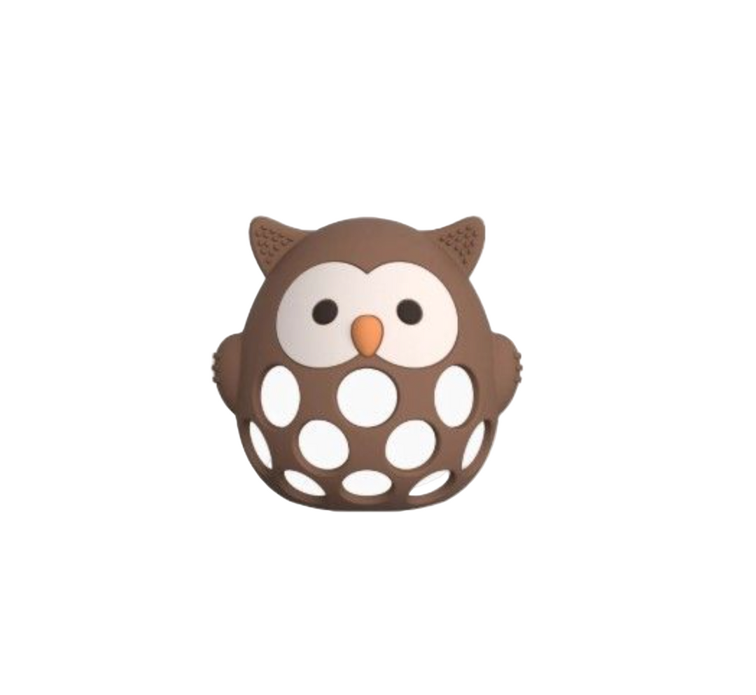 3D Teether Silicone - Owl