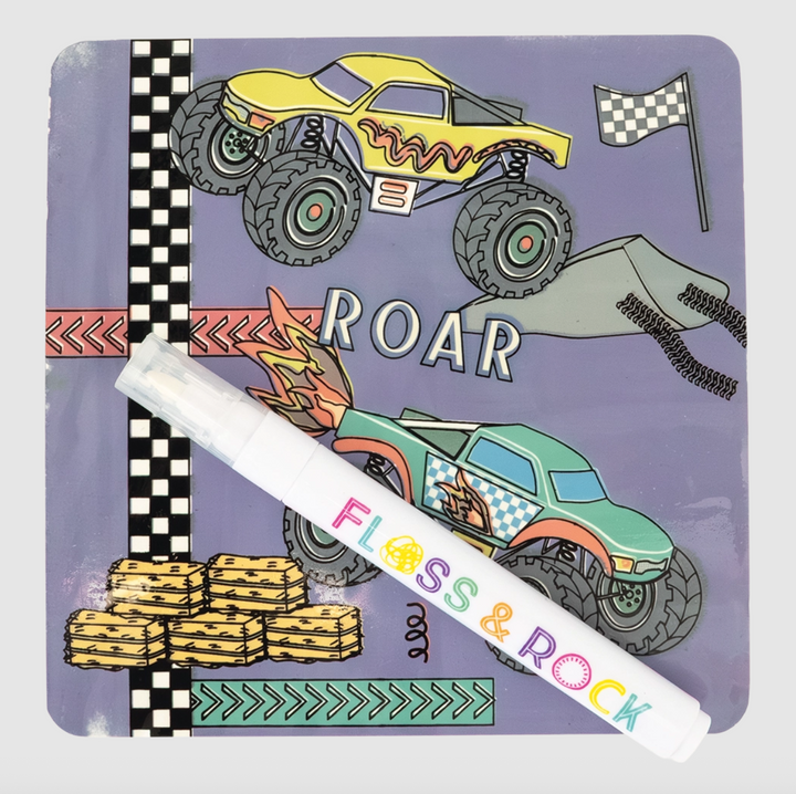 Magic Color Changing Water Cards - Cars