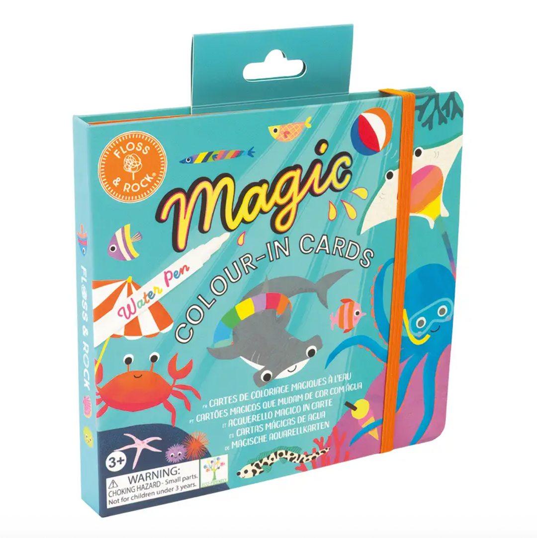 Magic Color Changing Water Cards - Ocean