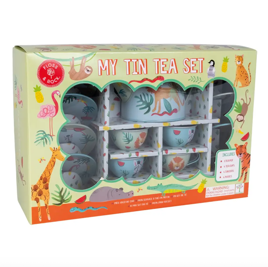 Jungle 14pc Tea Set