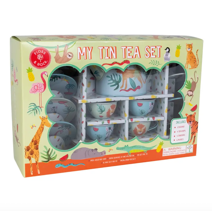 Jungle 14pc Tea Set