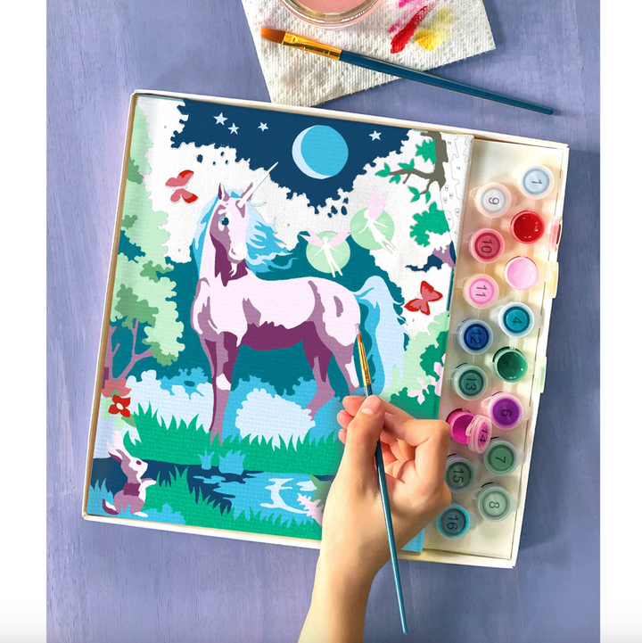Paint By Numbers - Moonlit Unicorn