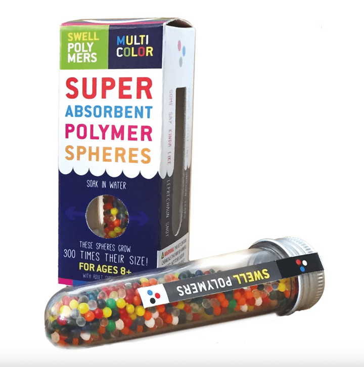 Swell Polymer Multi-Colored Growing Sphere