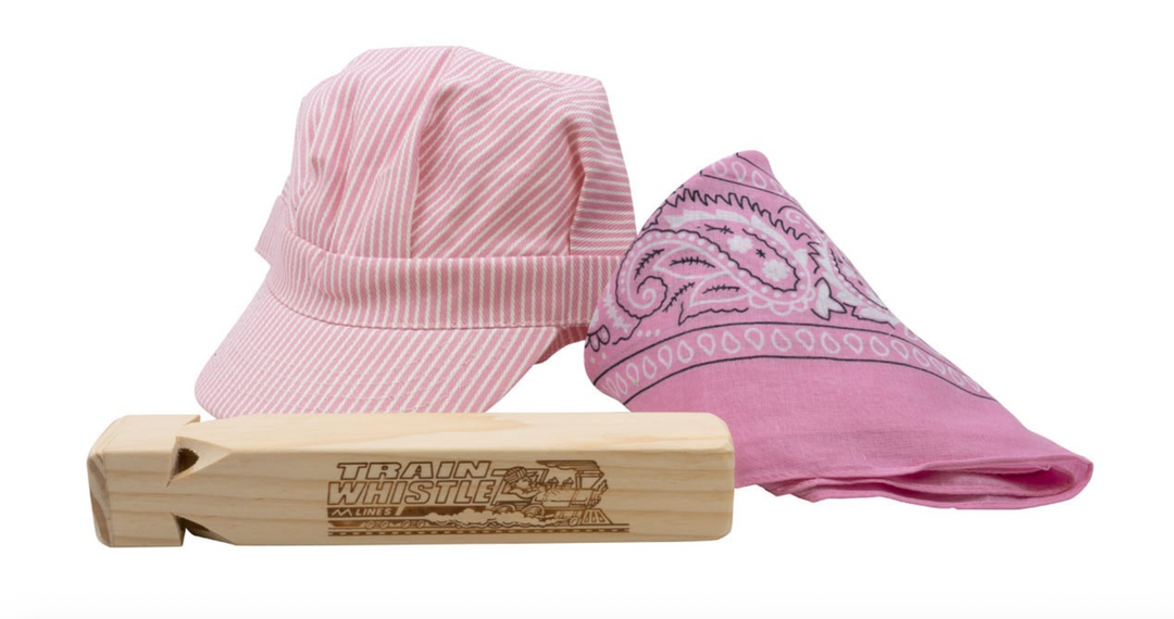 Train Whistle Set - Pink