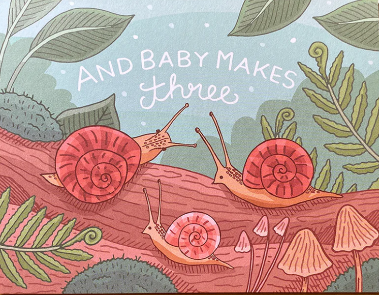 Baby Makes Three Card