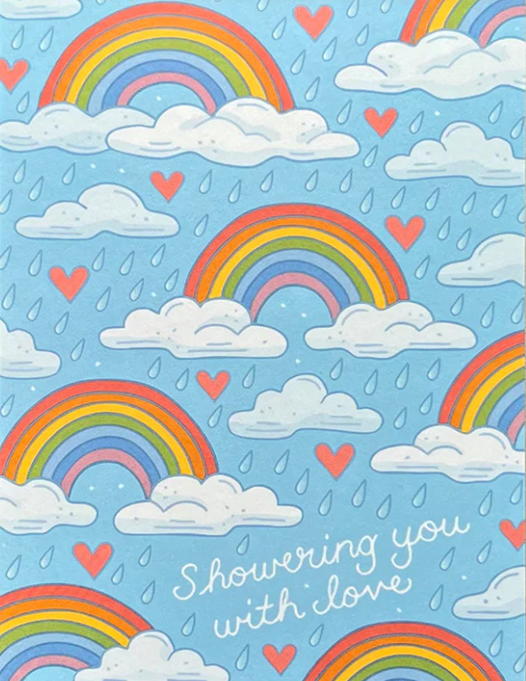 Rainbow Showers Card