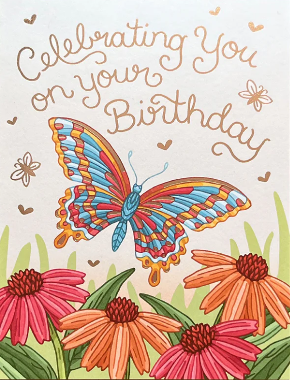 Butterfly Birthday Card