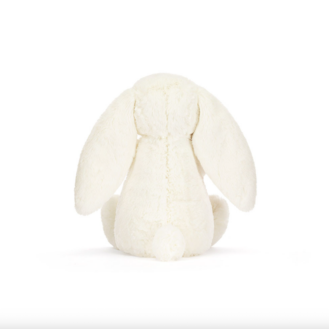 Cream Bunny with Rose