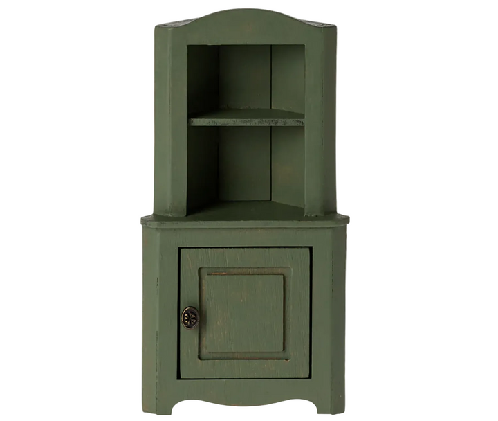 Corner Cabinet, Mouse - Dark Green