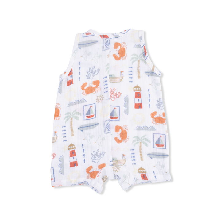 Club Mediterranean - Sleeveless Shortie Romper