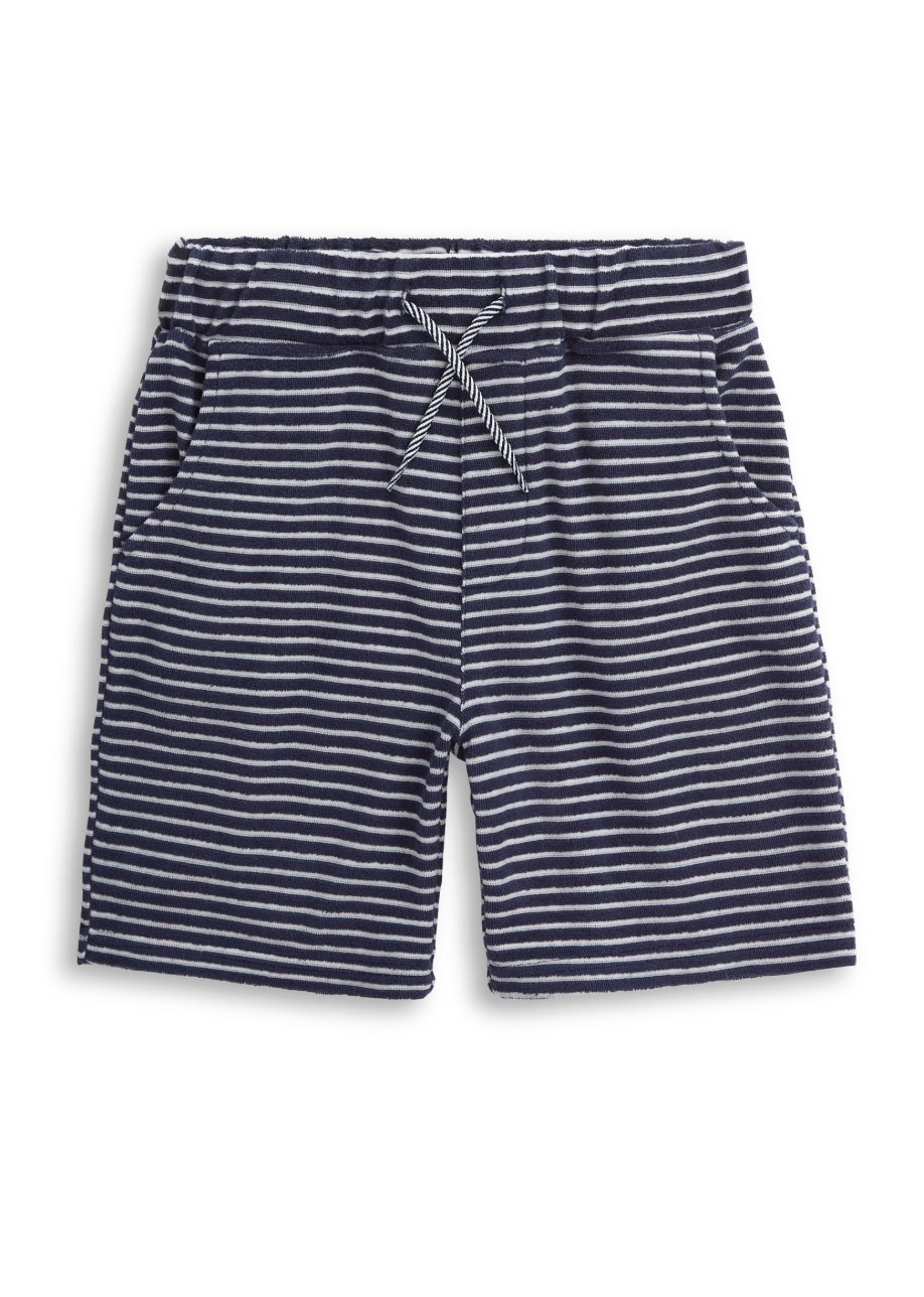 Preston Shorts - Navy Stripes