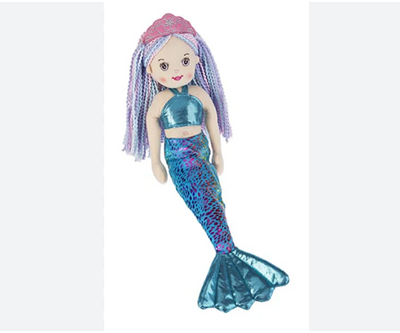 18"SHIMMER COVE MERMAID - assorted