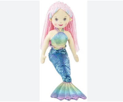 18"SHIMMER COVE MERMAID - assorted