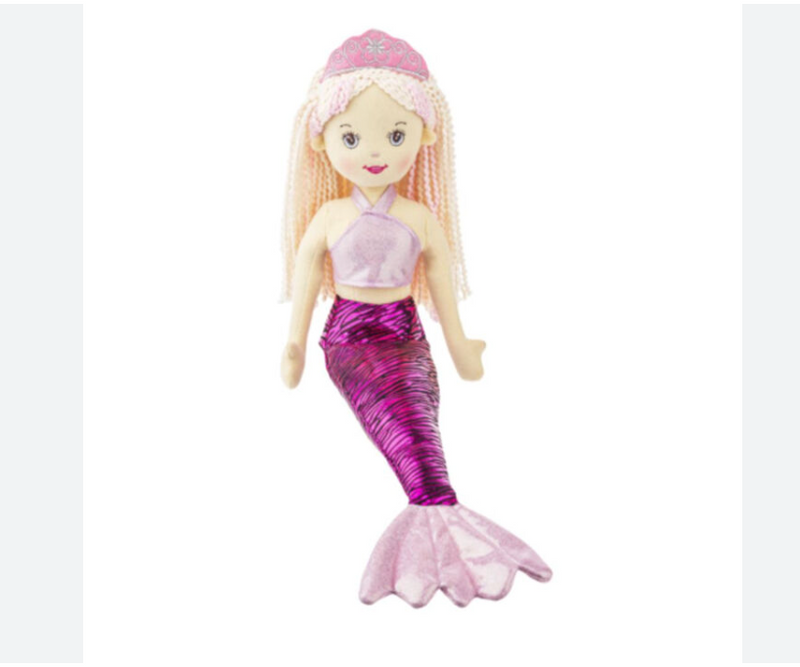 18"SHIMMER COVE MERMAID - assorted