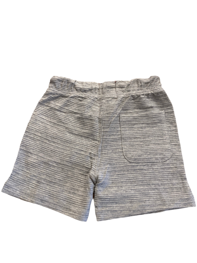 Grey Ribbed Short