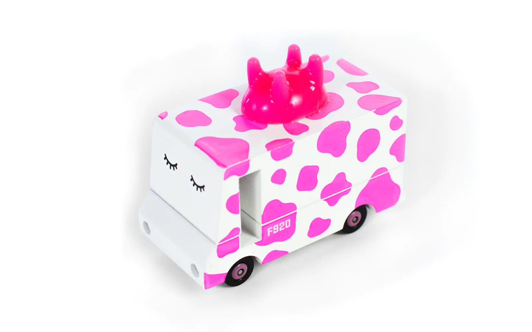 Strawberry Moo Van