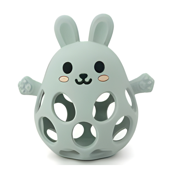 Silicone 3D Funny Bunny Teether