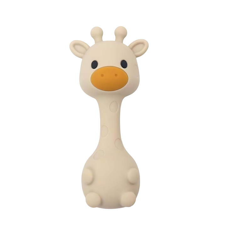 Silicone Giraffe Rattle