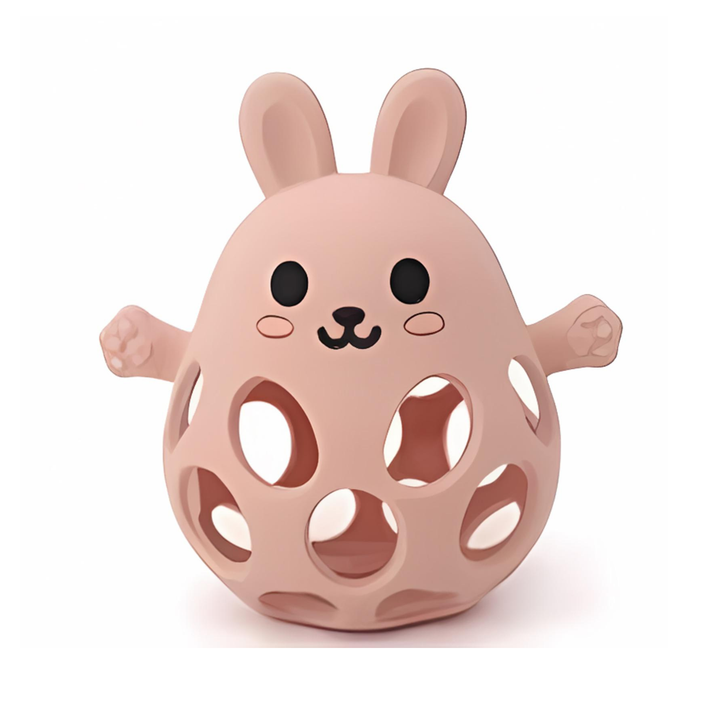 Silicone 3D Funny Bunny Teether