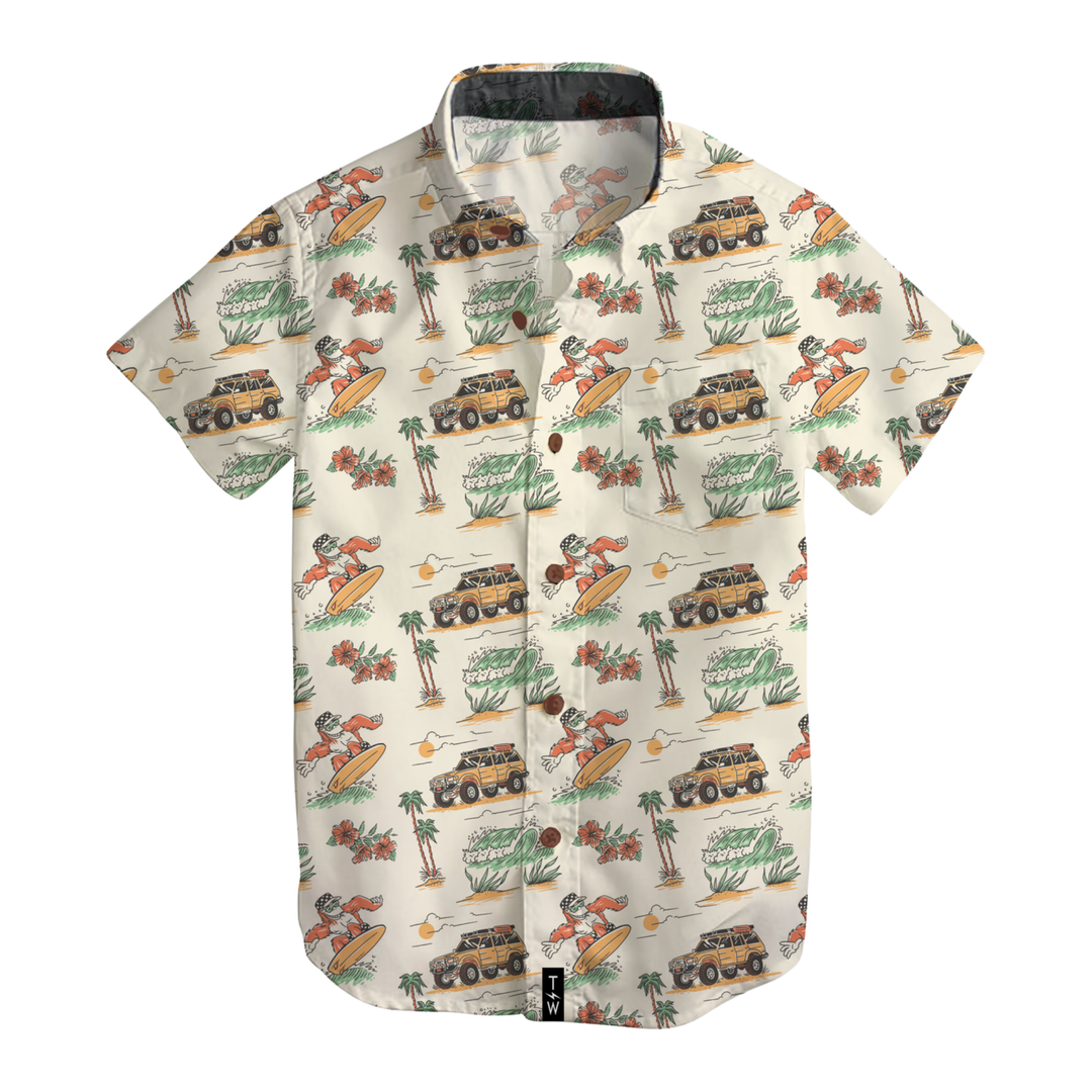 Surf Safari Button Up