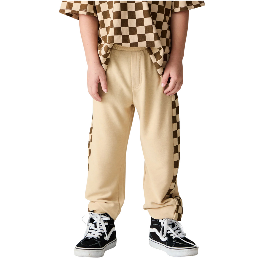 Solara Check Joggers