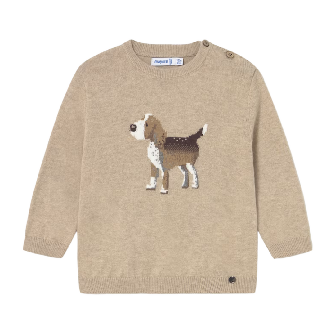 Beige Puppy Sweater