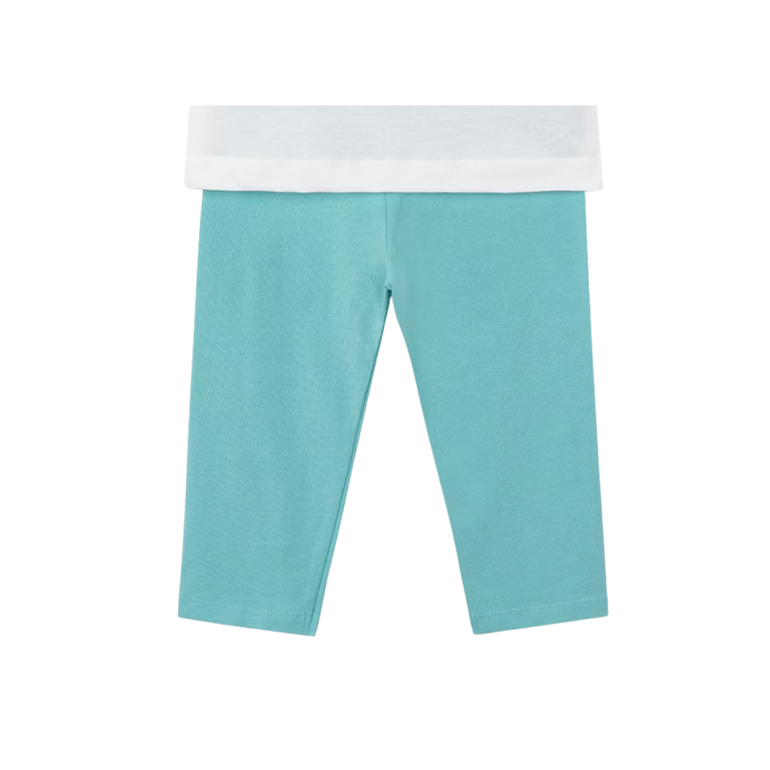 Basic Leggings- Turquoise