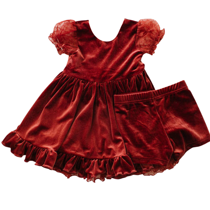 Eleanor Dress in Spiced Clay