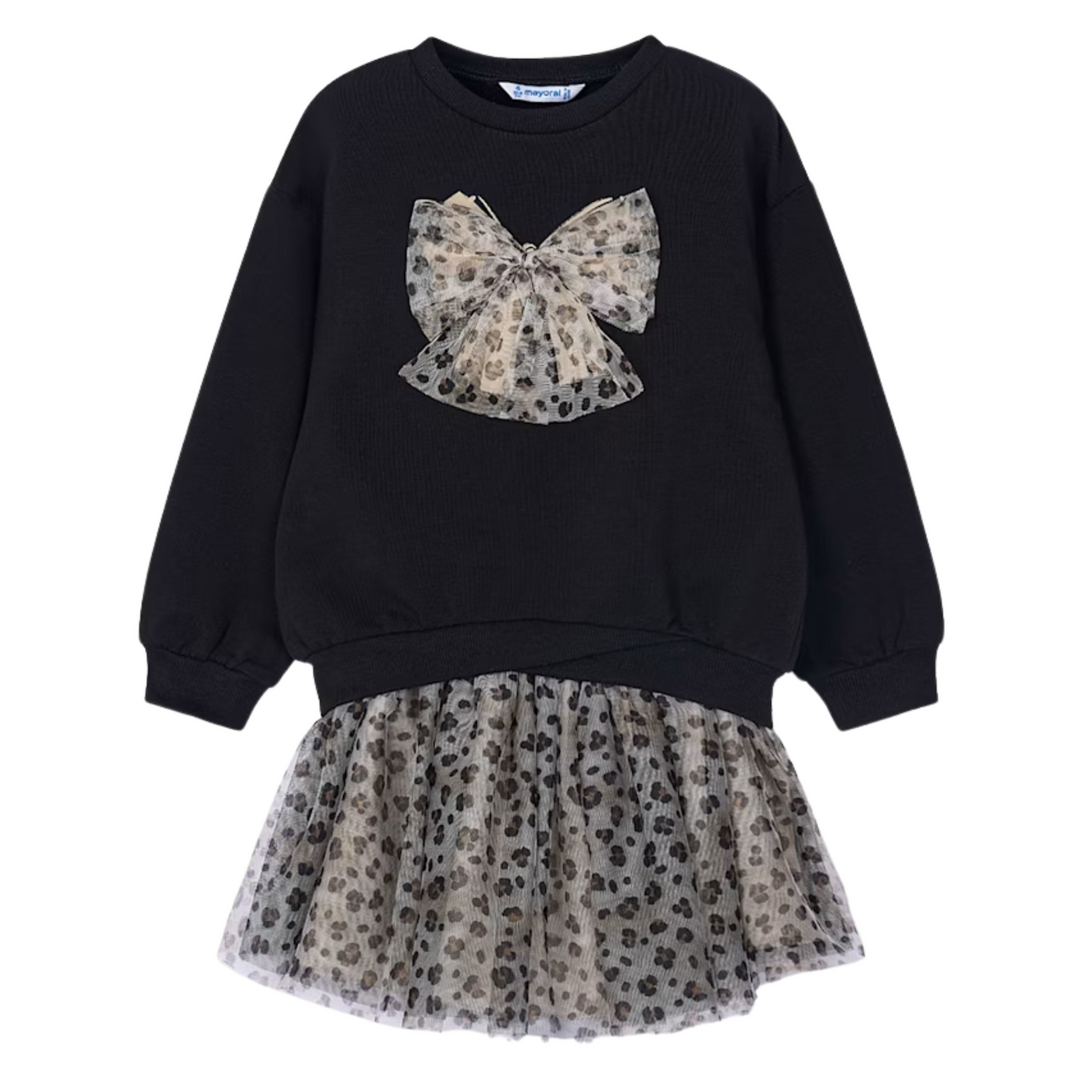Cheetah Tutu/Sweatshirt Set