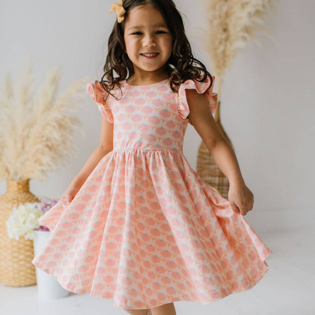 Olivia Dress in Petal Pop