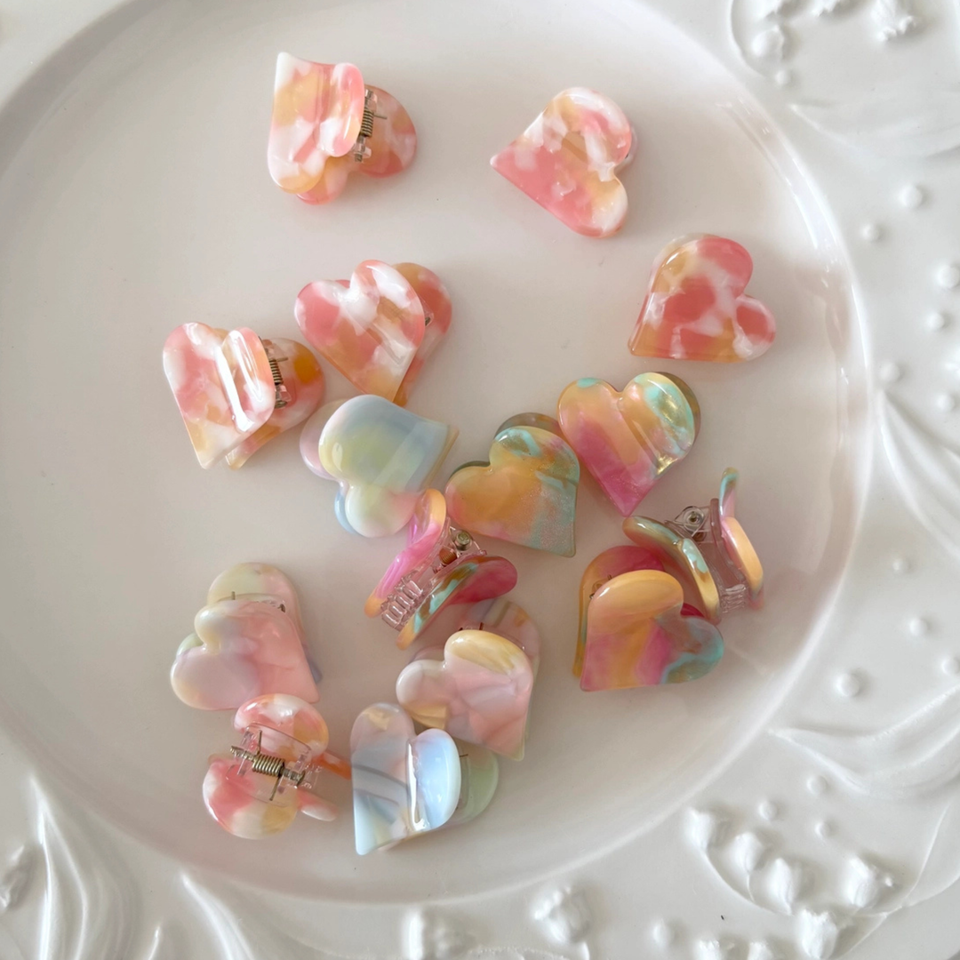 Mini Heart Hair Clip