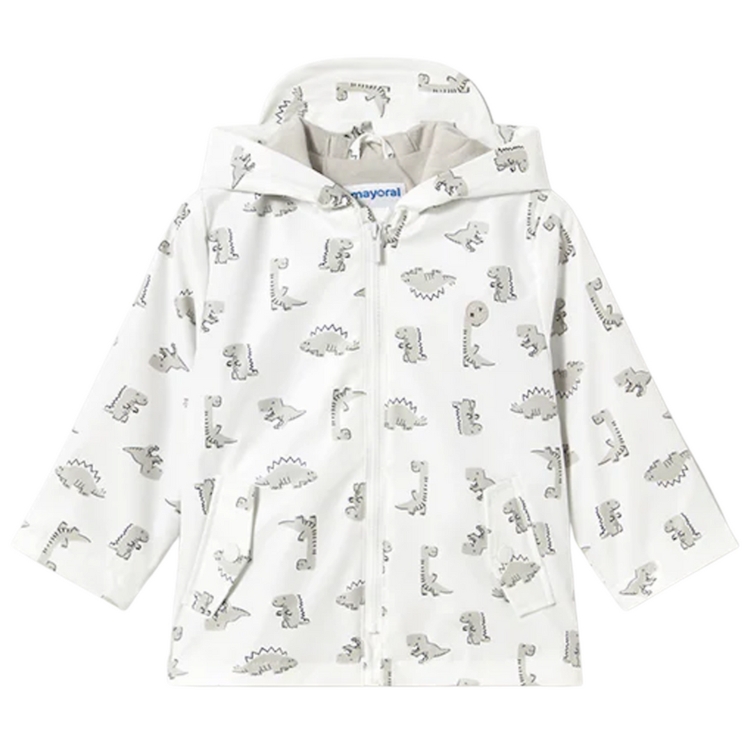 Water-Repellent Dino Raincoat
