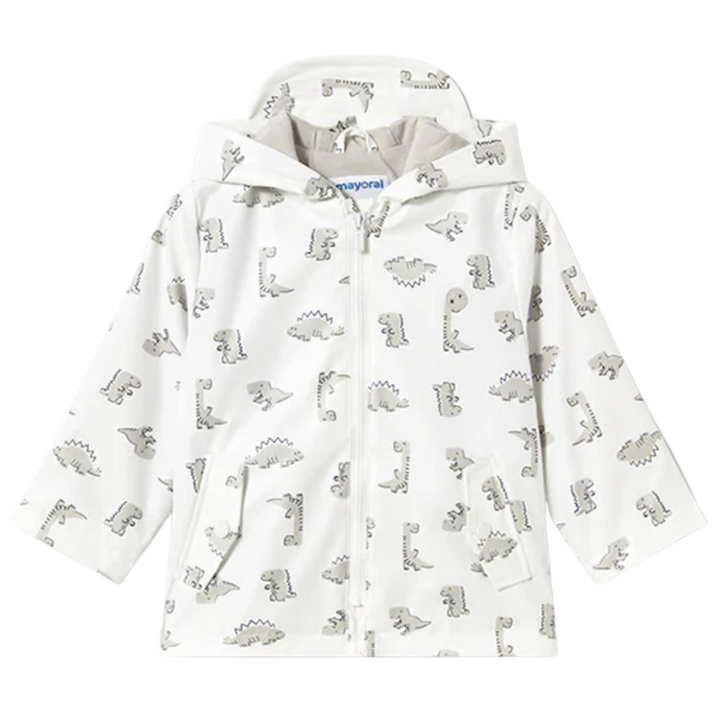 Water-Repellent Dino Raincoat
