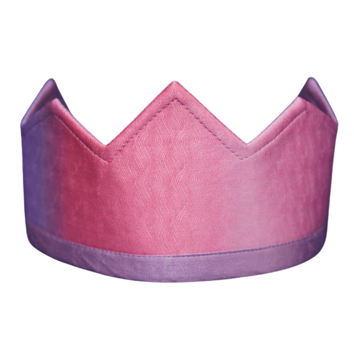 Reversible Silk Crown - Blossom/Lavender