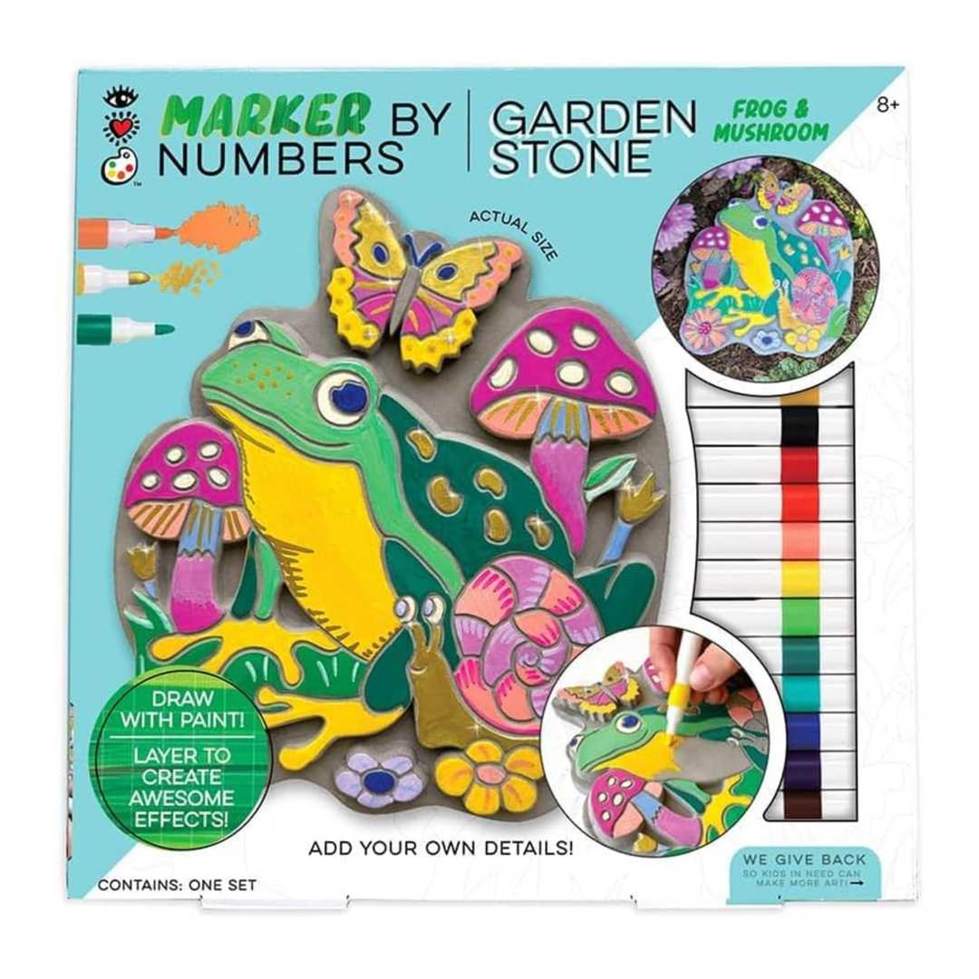Marker By Numbers - Garden Stone