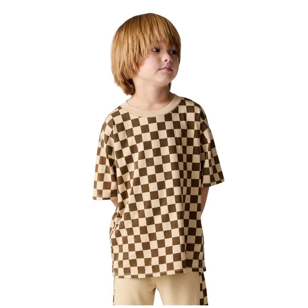Solara Check Tee