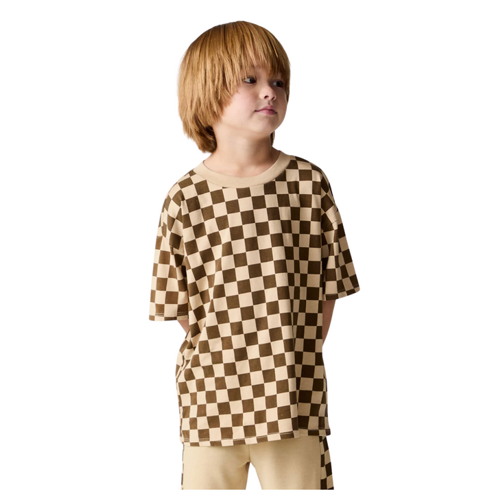 Solara Check Tee