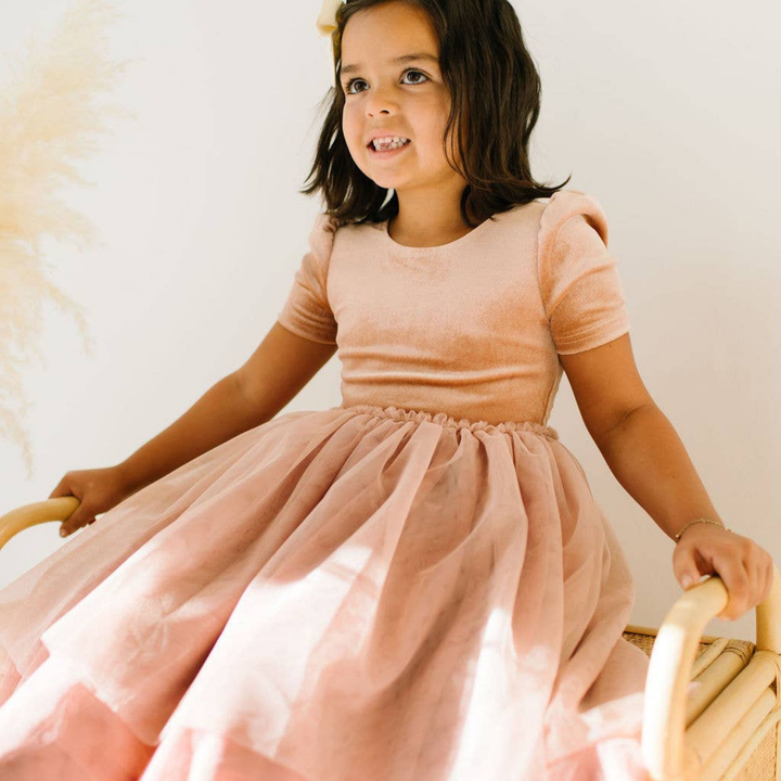 Heavenleigh Dress in Warm Vanilla