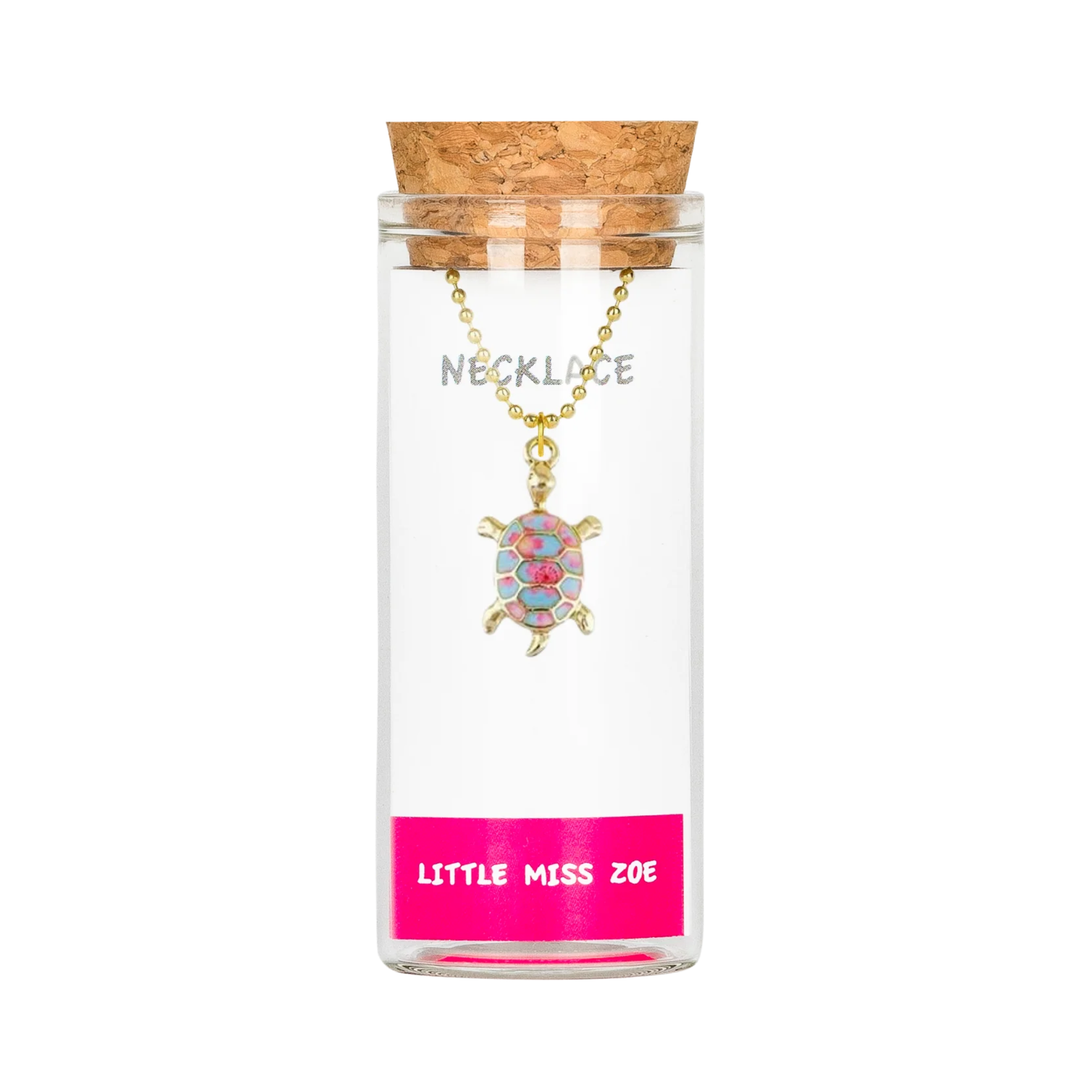 Necklace in a Bottle - Sea Turtle