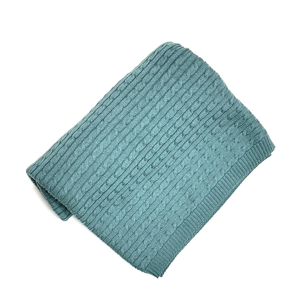 Cable Knit Baby Blanket