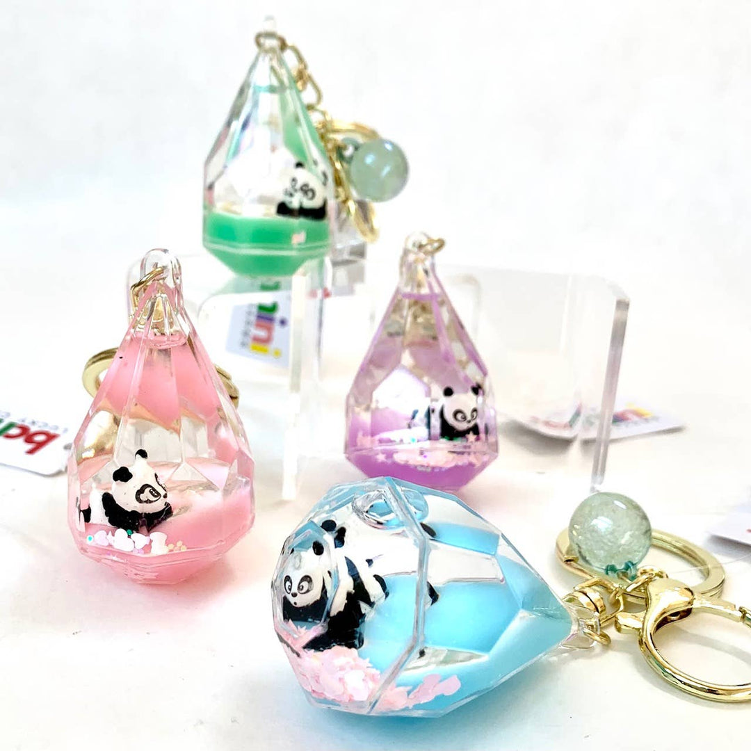 Panda Tear Drop Key Charm